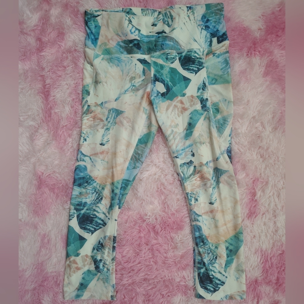 RBX Multicolor Abstract Leggings